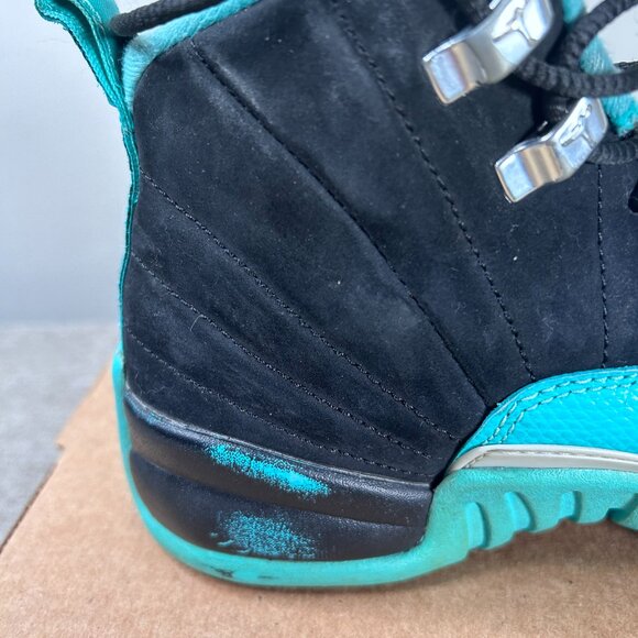 Jordan 12 Retro Hyper Jade Sneaker Shoes (GS) Kids 6.5Y 510815-017 - Picture 13 of 16